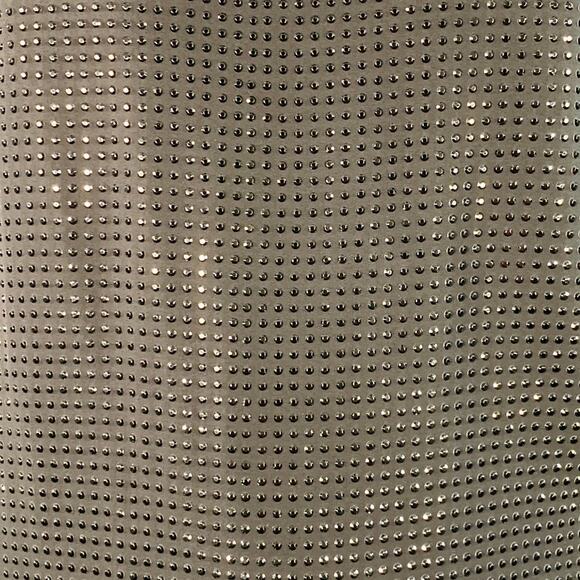 GUCCI Size L Black Studded Silk Dolman Sleeves Crew Neck T-shirt - Picture 2 of 7